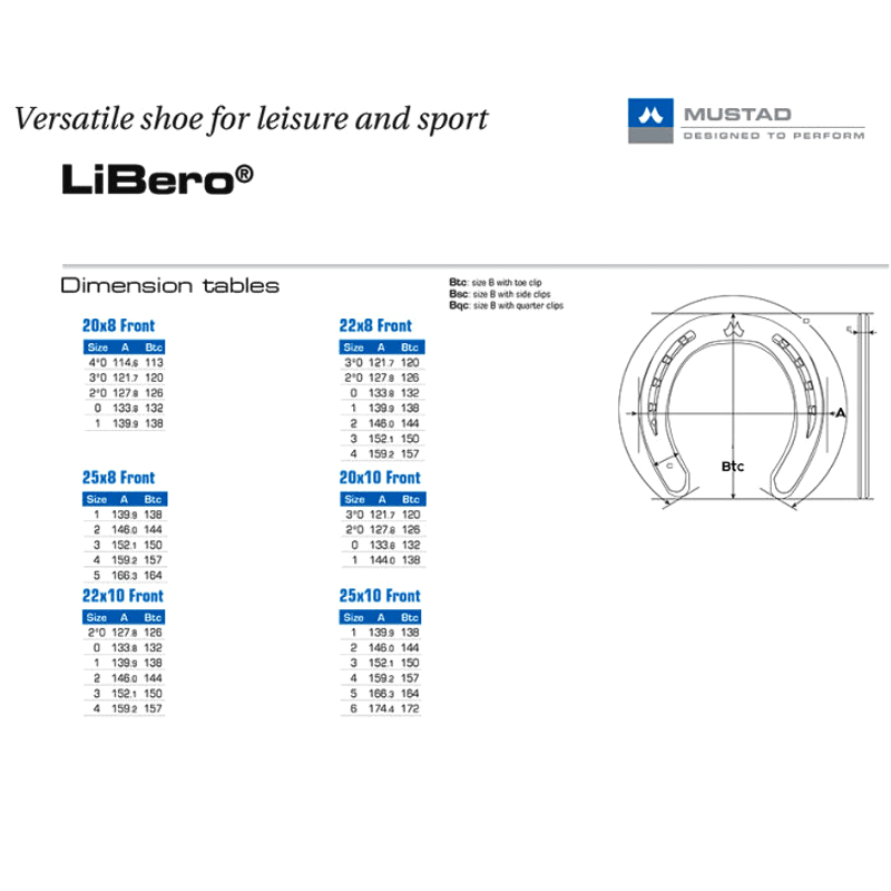 Mustad Libero Ridesko - Fram